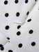 She finds her 1930s story in this & 1930s Polka Dots Tie Neck Jumpsuit