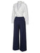 & 1930s Polka Dots Tie Neck Jumpsuit — 1930s style that transcends decades