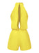 1930s Solid Cutout Stand Collar Halter Romper: timeless 1930s elegance she makes her own