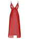 1930s Solid Lace Straps Long Nightdress: where 1930s romance meets her modern spirit