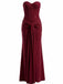 1930s Solid Lace-Up Strapless Maxi Dress - vintage dress, retro fashion