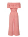 1930s Solid Laye Ruffle OffShoulder | 1930s | vintage romper, retro jumpsuit