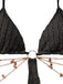 1930s Solid Metal Chain Cutout Swimsuit, vintage swimsuit, pin-up swimwear - perfect for women who love vintage and retro fashion