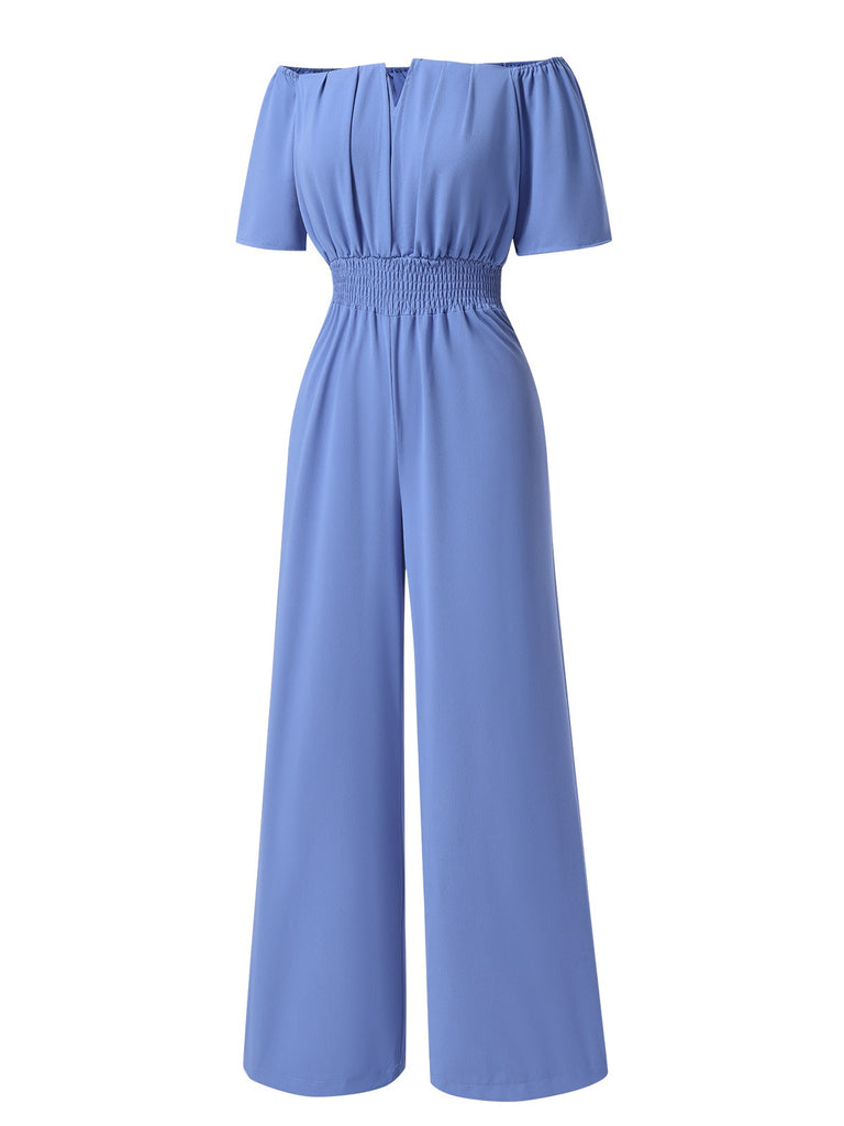 1930s Solid OffShoulder Waist Loose | 1930s | vintage romper, retro jumpsuit