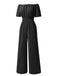 1930s Solid OffShoulder Waist Loose | 1930s | vintage romper, retro jumpsuit