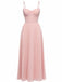 1930s Solid Pleated Strappy Evening Dress - vintage dress, retro fashion
