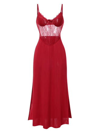 1930s Solid Spaghetti Strap Lace | 1930s | vintage dress, retro fashion