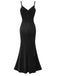 1930s Solid Spaghetti Straps Velvet Pleated Dress, vintage dress, retro fashion - perfect for women who love vintage and retro fashion