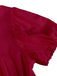 1930s Solid Square Neck Puff Sleeves Dress — the kind of 1930s dress that makes strangers smile