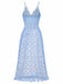 1930s Strap Lace Heart Nightgown - vintage nightgown, retro sleepwear