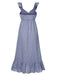 1930s Strap Ruffles Polka Dots Nightgowns, vintage fashion, retro style - perfect for women who love vintage and retro fashion
