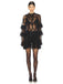 1930s Transparent Lace Perspective Slip Dress - vintage dress, retro fashion