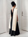 1930s V-Neck Colorblock 3D Roses Cape Dress - vintage dress, retro fashion