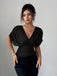 1930s V Neck Vintage Classic Top 2