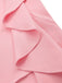 1930s V-Neck Sleeveless Ruffled Fishtail Dress — the kind of 1930s dress that makes strangers smile