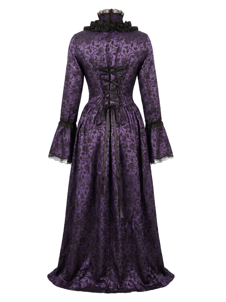 1930s Square Neck Vintage Classic Dress 5
