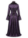 1930s Square Neck Vintage Classic Dress 5