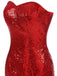 1930s Vintage Sequin Strapless Dress — vintage elegance for the modern woman