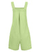1940s Button Pocket Strap Straight Romper: timeless 1940s elegance she makes her own