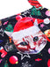 1940s Christmas Cat Spaghetti Strap Velvet Jumpsuit: timeless 1940s elegance she makes her own