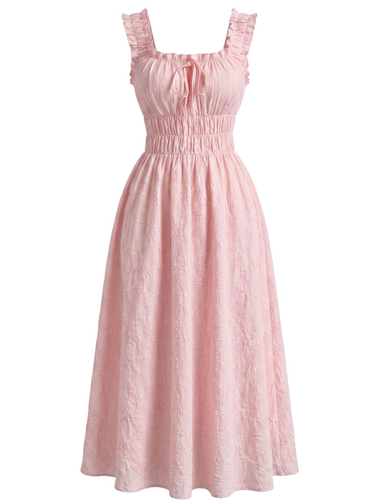 1940s Bow A-Line Dress 2