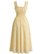 1940s Bow A-Line Dress 5