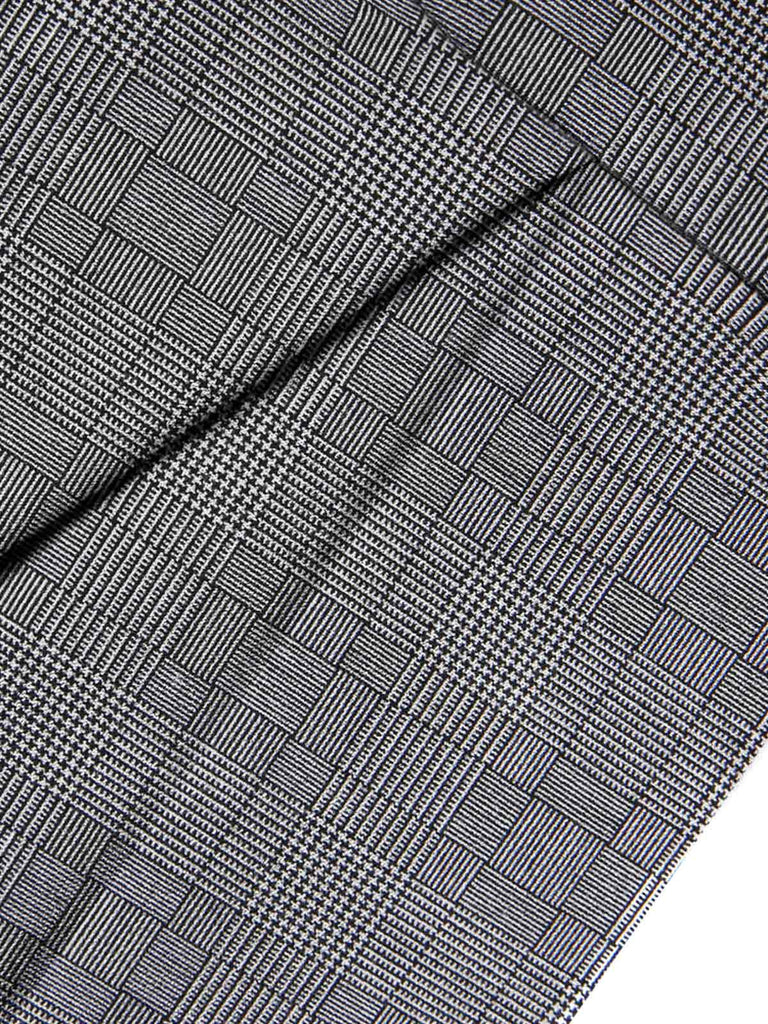 1940s Glen Plaid Buttoned Overall Pants — 1940s confidence tailored for her stride
