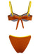 1940s Knitted Back Strap Bikini — 1940s poolside glamour meets sun-drenched confidence