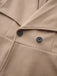 1940s Lapel Solid Tailored Coat - vintage fashion, retro style, elegant red