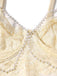 She pairs this 1940s Chain Floral Lace Crop Camisole with confidence and 1940s charm