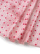 Pink 1940s Satin Polka Dot Lace Trim Backless Nightdress - vintage dress, retro fashion