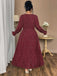 1940s Polka Dot Midi Dress - vintage dress, retro fashion