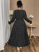 1940s Polka Dot Midi Dress - vintage dress, retro fashion