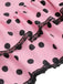 1940s Polka Dots Hater Swimsuit, classic vintage style summer beach collection