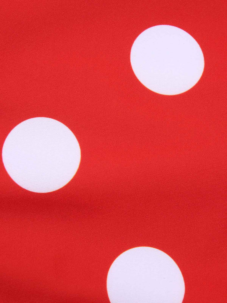 1940s Polka Dots Wrinkle Strap Swimsuit, vintage swimsuit, pin-up swimwear - perfect for women who love vintage and retro fashion