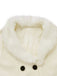 1940s Removable Faux-Fur Collar Buttons Coat - vintage fashion, retro style