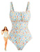 1940s One Piece One Piece Swimsuit