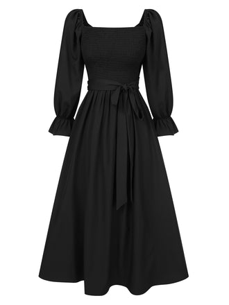 1940s Ruffle Wrap Reversible Puff | 1940s | vintage dress, retro fashion