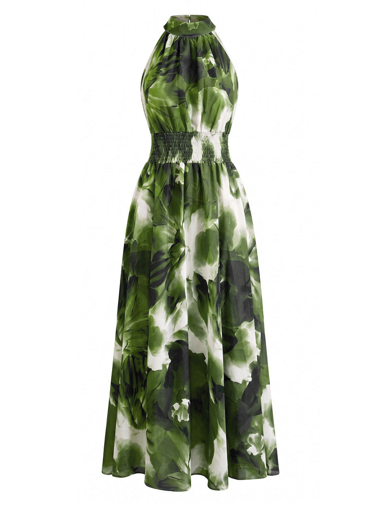 1940s Sleeveless A-Line Midi Dress, vintage dress, retro fashion - perfect for women who love vintage and retro fashion