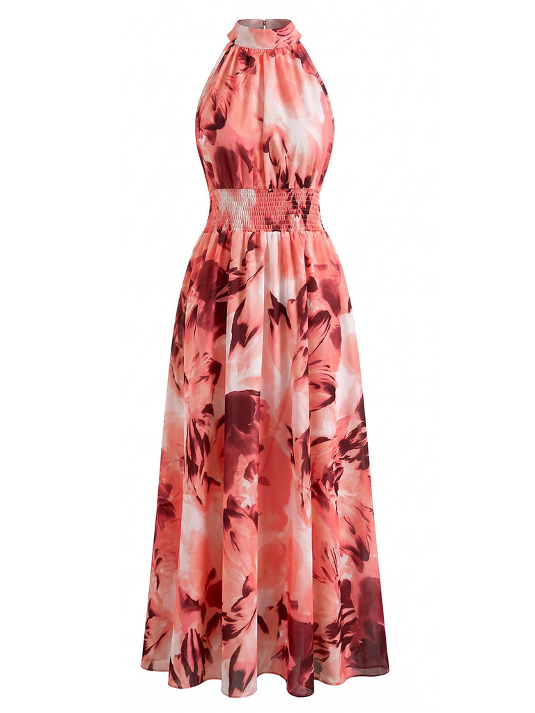 1940s Sleeveless A-Line Midi Dress, vintage dress, retro fashion - perfect for women who love vintage and retro fashion