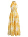 1940s Sleeveless A-Line Midi Dress, vintage dress, retro fashion - perfect for women who love vintage and retro fashion
