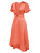 1940s Solid Deep VNeck Twisted | 1940s | vintage dress, retro fashion