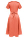 1940s Solid Deep VNeck Twisted | 1940s | vintage dress, retro fashion