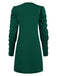 1940s Solid Pleated Gigot Sleeves | 1940s | vintage dress, retro fashion