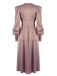 1940s Solid Silk Buttoned Tea | 1940s | vintage dress, retro fashion