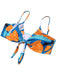1940s Spaghetti Strap Print Swimsuit & Cover-Up: 1940s Riviera elegance, reimagined for her