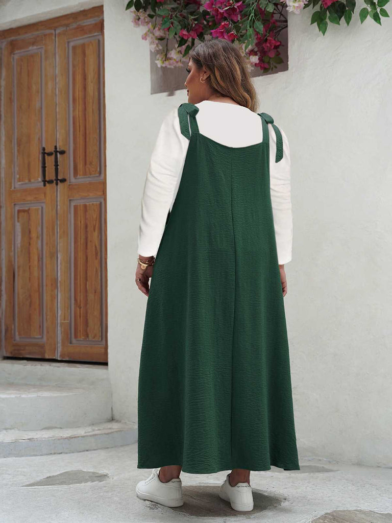 1940s Square Neck Pleated Pinafore Dress | vintage dress, retro fashion, elegant style - perfect for retro fashion enthusiasts