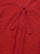1940s Tie Front Eyelet Embroidered Blouse, vintage top, retro blouse - perfect for women who love vintage and retro fashion