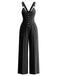 1940s V Neck Vintage Classic Jumpsuit