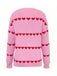 1940s Valentine's Day Heart Knitted Sweater - vintage fashion, retro style